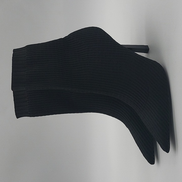 896- Zara Women's Fabric Strech Socks Ankle Boots Size 9 NWT - Picture 3 of 9